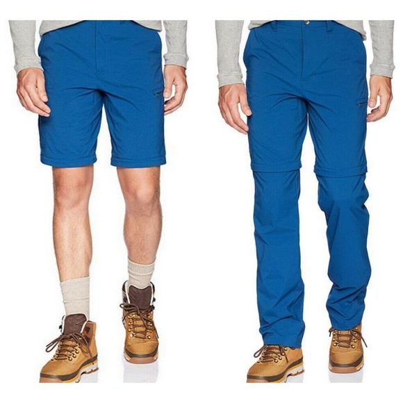 Solstice Apparel Stretch Convertible Pant, Indigo - Picture 1 of 4